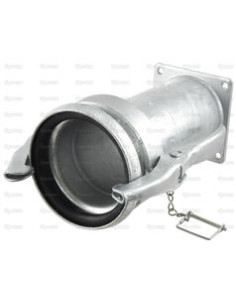 Acoplamiento con brida cuadrada - Largo - Hembra 6''...