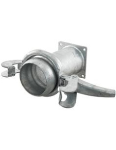 Acoplamiento con brida cuadrada - Largo - Macho 6''...