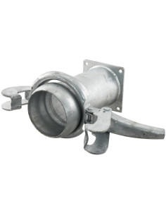 Acoplamiento con brida cuadrada - Largo - Macho 6''... 2