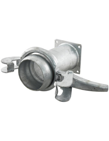 Acoplamiento con brida cuadrada - Largo - Macho...