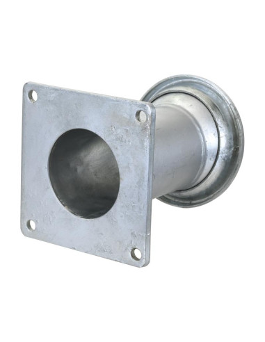 Acoplamiento con brida cuadrada - Macho 4''...