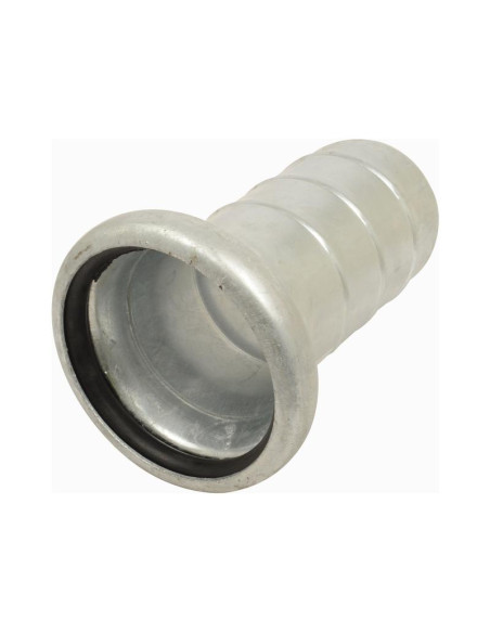 Acoplamiento con extremo manguera - Hembra 4'' (108mm) x4'' (102mm) (galvanizado)