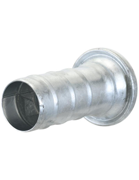 Acoplamiento con extremo manguera - Hembra 4'' (108mm) x4'' (102mm) (galvanizado)