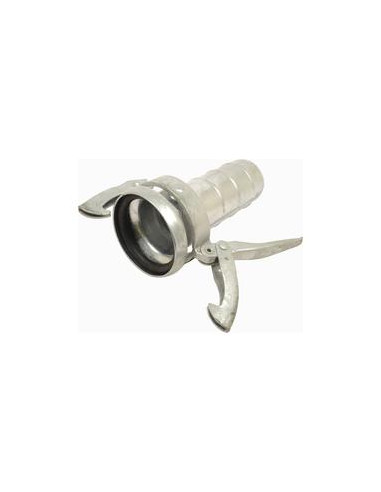 Acoplamiento con extremo manguera - Hembra 5'' (133mm) x5'' (125mm) (galvanizado)
