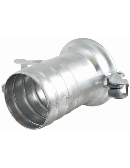 Acoplamiento con extremo manguera - Hembra 8'' (200mm) x8'' (200mm) (galvanizado)