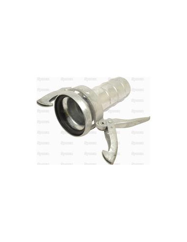 Acoplamiento con extremo manguera - Hembra 8'' (216mm) x8'' (200mm) (galvanizado)