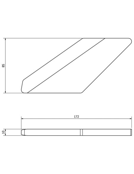 Aleta Dcha/Izda Recambio para Kuhn Corresponde a: 645255