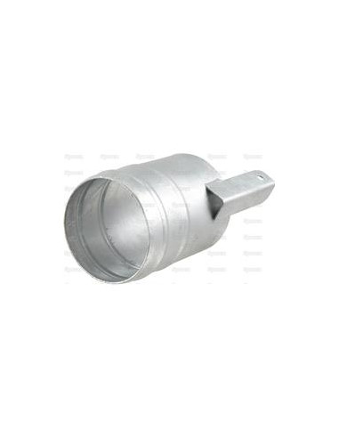 Acoplamiento con extremo manguera y mango - Macho 6'' (150mm) x6'' (150mm) (galvanizado)
