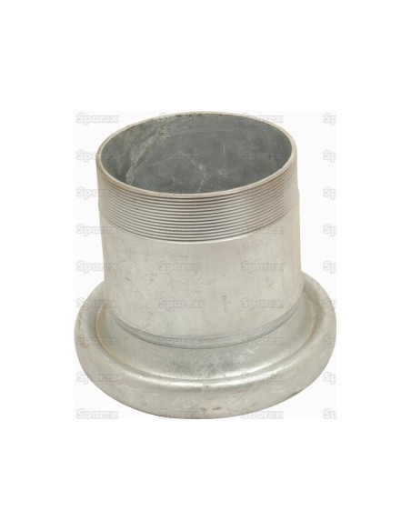 Acoplamiento con rosca - Hembra 4'' (108mm) x 4'' (galvanizado)