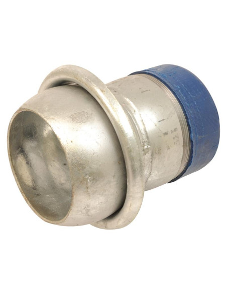 Acoplamiento con rosca - Macho 4'' (100mm) x 4'''' (galvanizado)