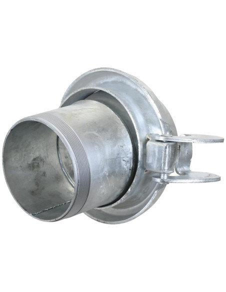 Acoplamiento con rosca - Macho 5'' (133mm) x 5'' BSPT (galvanizado)