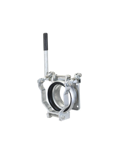 Acoplamiento enganche rápido con brida - Hembra 6'' (159mm) x (150mm) (galvanizado)