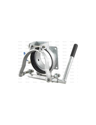 Acoplamiento enganche rápido con brida - Hembra 6'' (159mm) x (150mm) (galvanizado)