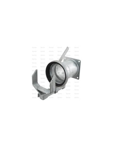 Acoplamiento enganche rápido con brida - Hembra 6'' (159mm) x (150mm) (galvanizado)