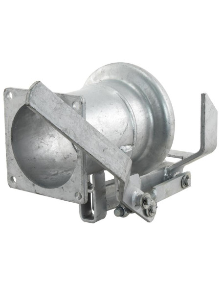 Acoplamiento enganche rápido con brida - Hembra 6'' (159mm) x (150mm) (galvanizado)