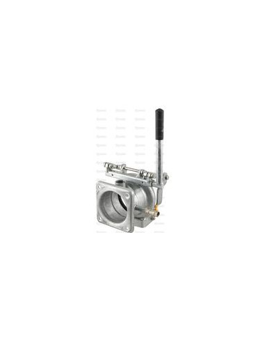 Acoplamiento enganche rápido con brida - Hembra 6'' (159mm) x (150mm) (galvanizado)