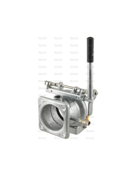 Acoplamiento enganche rápido con brida - Hembra 6'' (159mm) x (150mm) (galvanizado)