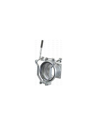 Acoplamiento enganche rápido con brida - Hembra 8'' (216mm) x (200mm) (galvanizado)