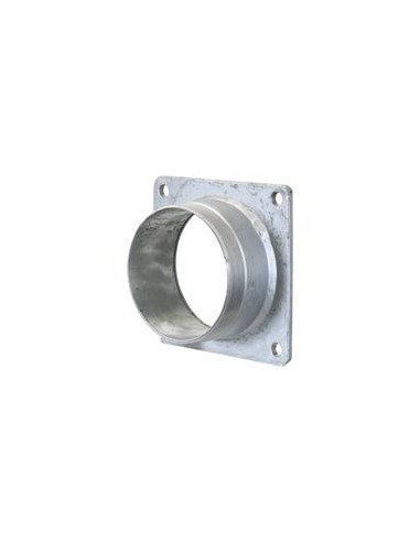 Brida cuadrada con rosca (galvanizado)