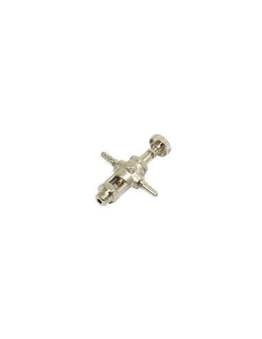 CONECTOR DOBLE PARA ENGRASE 1/4'' BSP