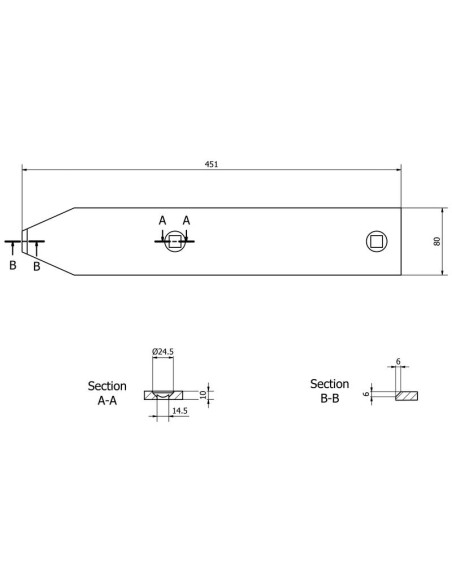 Placas Delanteras y Traseras - Dcha/Izda (Gregoire Besson) Corresponde a: 172338
