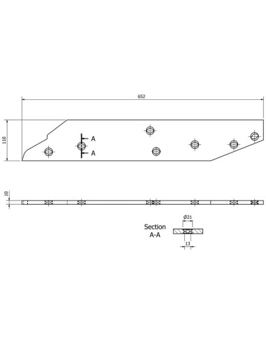 Placas Delanteras y Traseras - Dcha/Izda (Kuhn)...