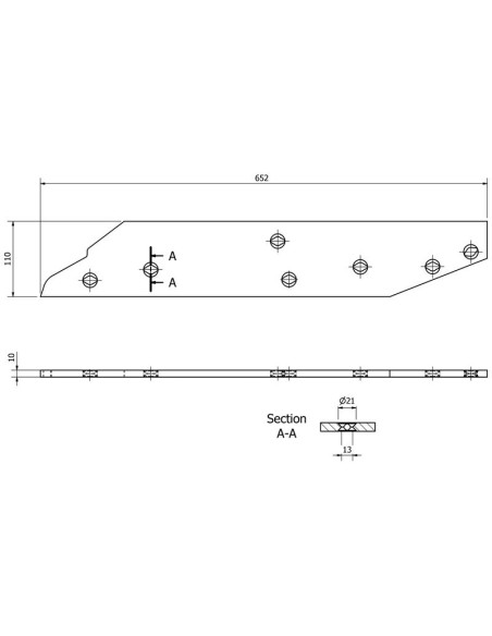 Placas Delanteras y Traseras - Dcha/Izda (Kuhn) Corresponde a: 278076/7
