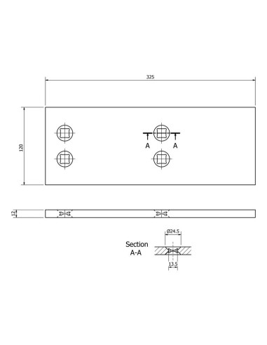 Placas Delanteras y Traseras - Dcha/Izda...