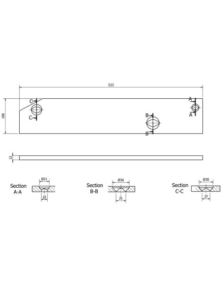 Placas Delanteras y Traseras - Dcho. (Fiskars, Overum)