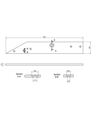Placas Delanteras y Traseras - Izdo. (Agrolux,...