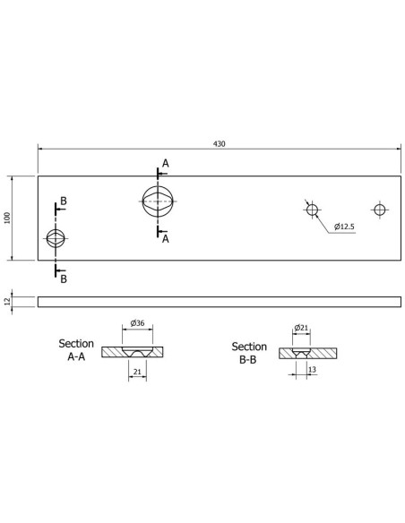 Placas Delanteras y Traseras - Izdo. (Fiskars, Overum)