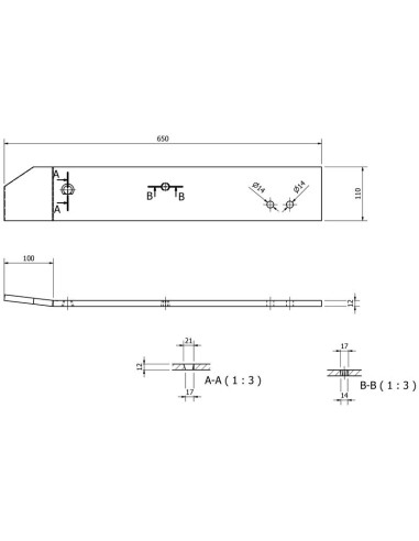 Placas Delanteras y Traseras - Izdo. (Kverneland)