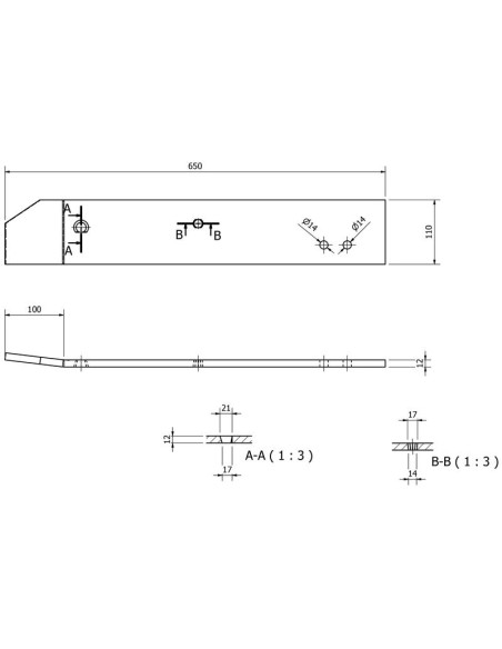 Placas Delanteras y Traseras - Izdo. (Kverneland)