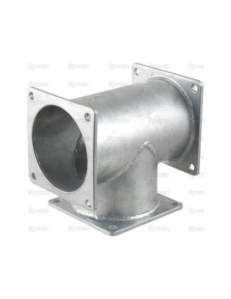 Pieza en T 6'' (150mm) (galvanizado)