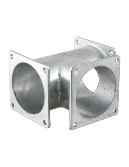 Pieza en T 6'' (150mm) (galvanizado)