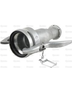 Reductor Hembra-Macho - 4 hasta 3'' (108-89mm) (galvanizado)