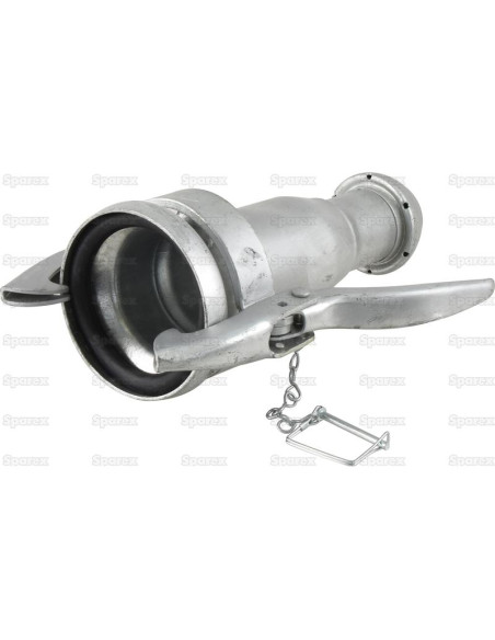 Reductor Hembra-Macho - 4 hasta 3'' (108-89mm) (galvanizado)