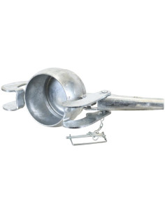 Tapón de vaciado - Macho - 5'' (133mm) (galvanizado) 2