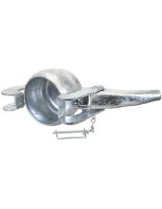 Tapón de vaciado - Macho - 6'' (159mm) (galvanizado)