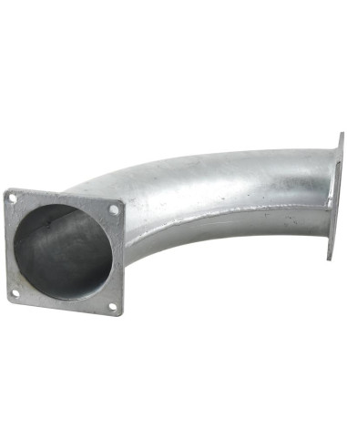 Tubo 90º con brida cuadrada 6'' (150mm)...