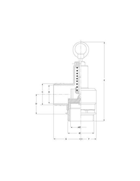 Válvula de seguridad 1 1/4''