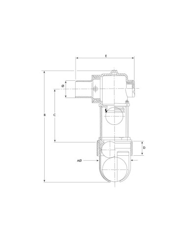 Válvula de seguridad 60mm