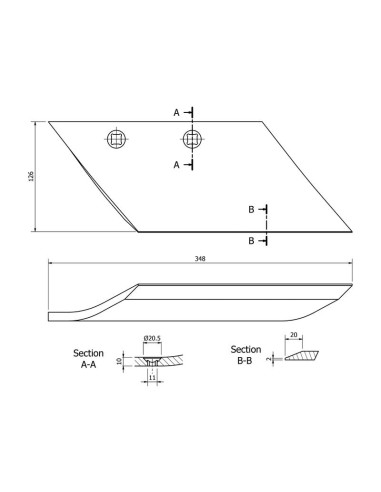 Punto de removido - Dcho. (Lemken)