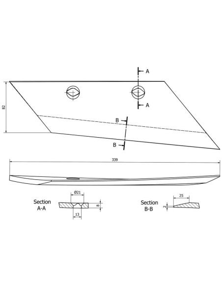 Punto de removido - Izdo. (Fiskars, Overum)