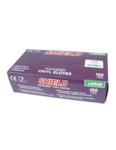 Disposable Guantes Vinilo - 9/L (Cant. en la caja: 100)