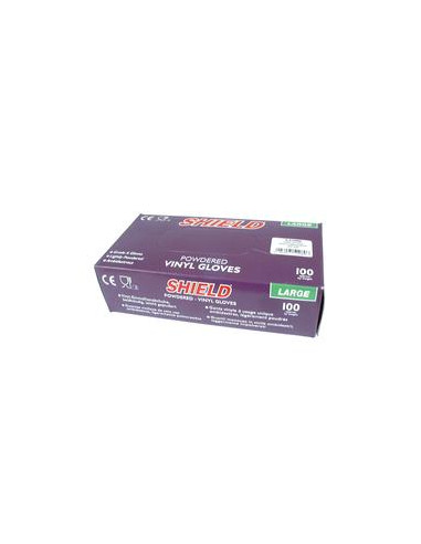 Disposable Guantes Vinilo - 9/L (Cant. en la caja: 100)