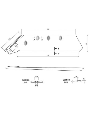 Tajadera - Izdo., 16'', (Gregoire Besson)...