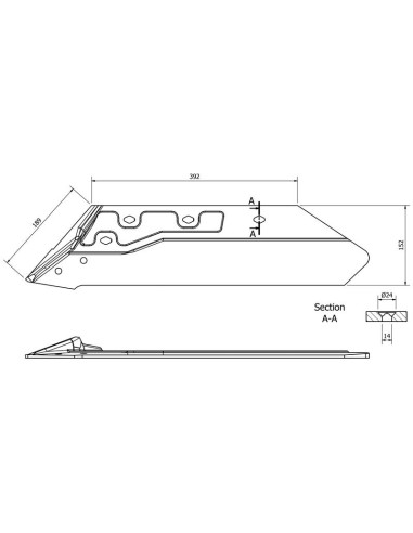 Tajadera - Izdo., 16'', (Kuhn) Corresponde a:...