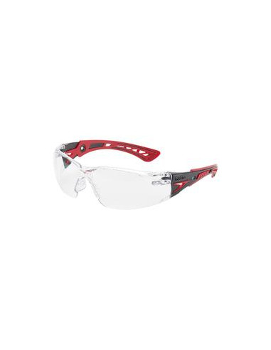 Gafas de seguridad, (Color de la lente: Transparente) - RUSH+