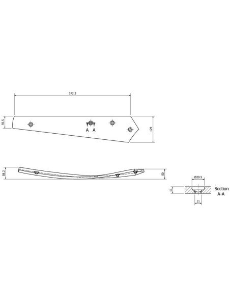 Vertedera - Dcho. (Lemken)